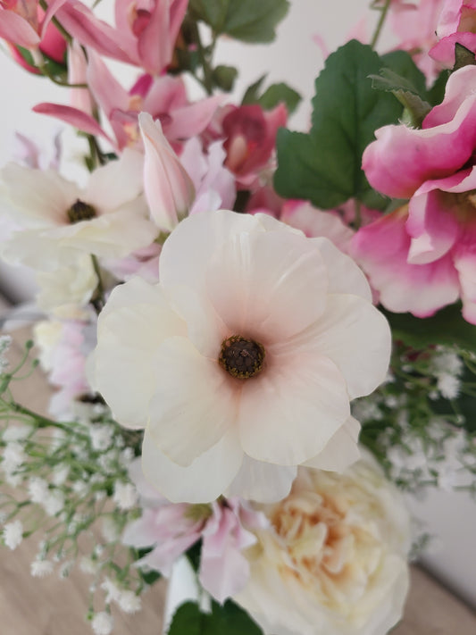 Romantische zomer, inclusief vaas